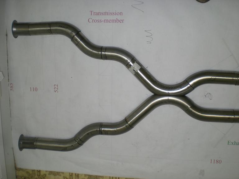 I have even included the transmision cross member on the drawing