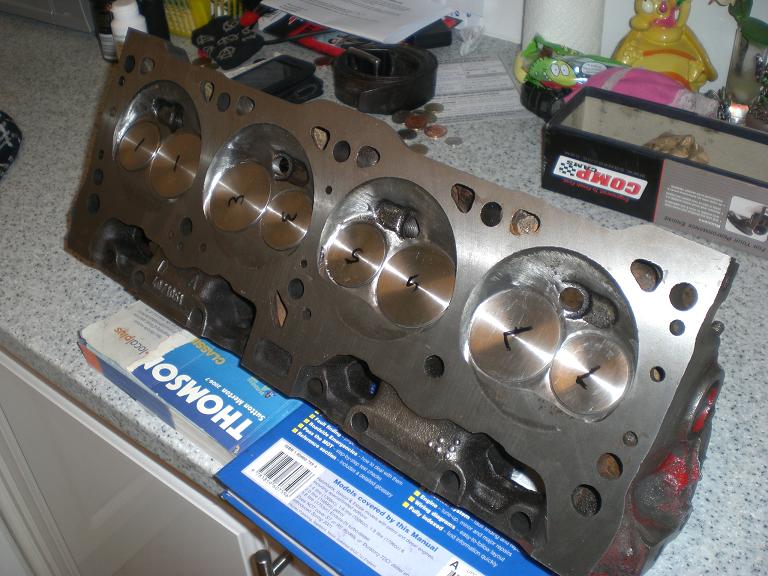 Gasket face skimmed 0.075thou to get good compression