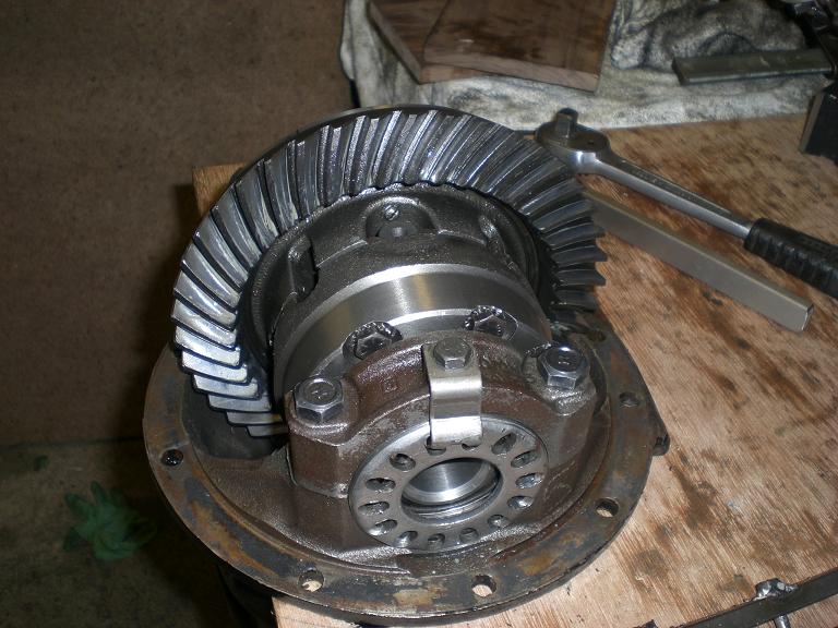 Diff all back together with 0.006thou backlash