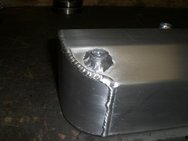 I will be leaving the welds visible