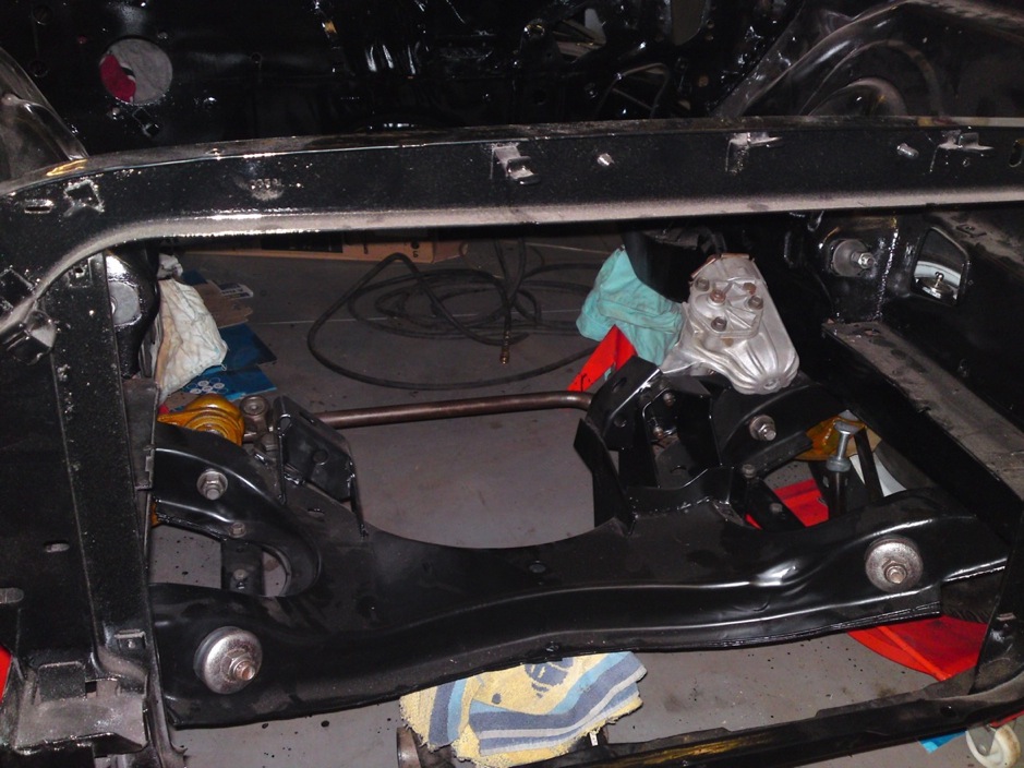 K-frame in, car is very dusty