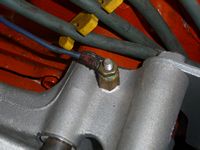 Other side of water pump. Temp gauge?