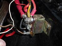 Live from battery. Relay?