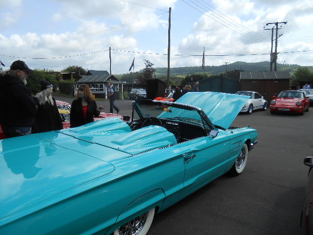 390 Thunderbird was the only 60's American on show