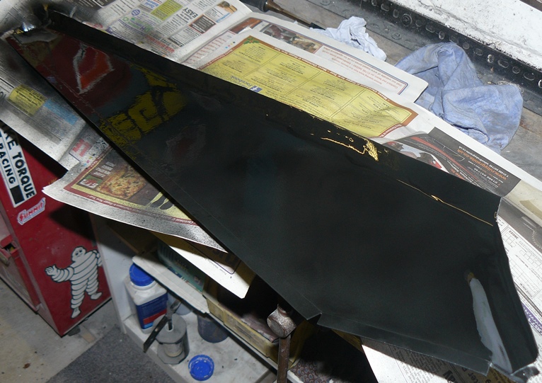 Rear quarter patch timmed, joggled and zinced. Ready to weld..jpg