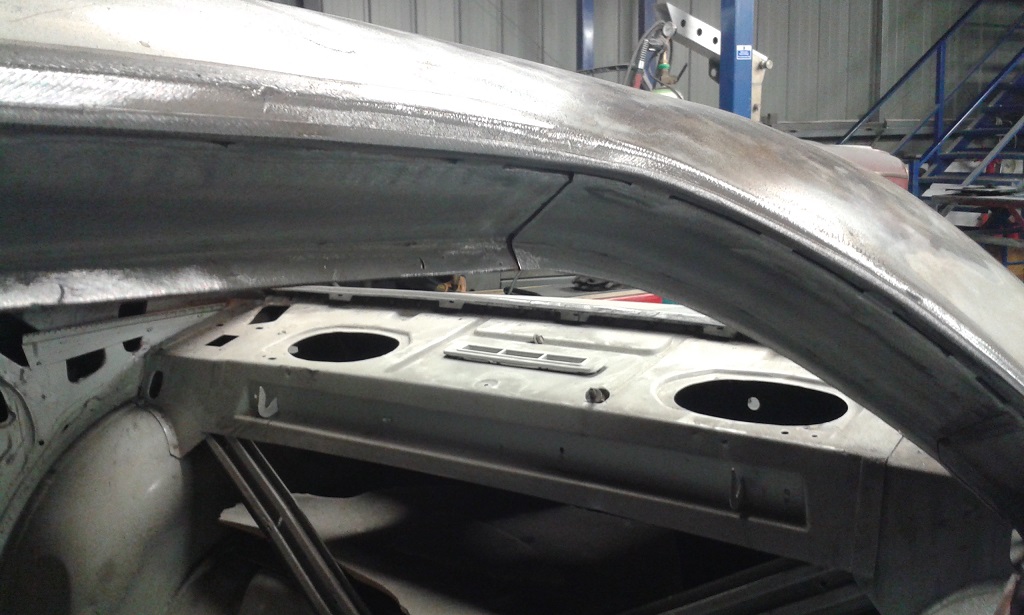 New metal in the driver's side.